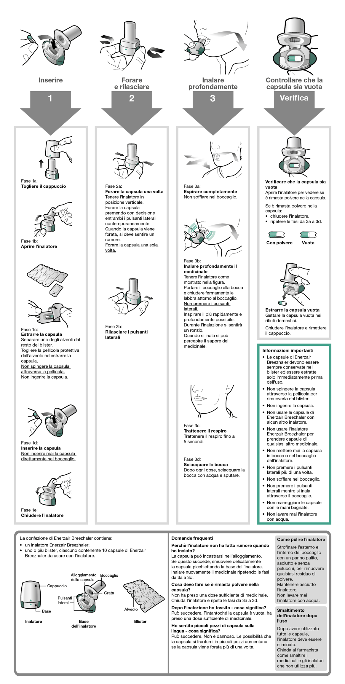 Clicca su “Scarica il PDF” per le istruzioni per l’uso complete