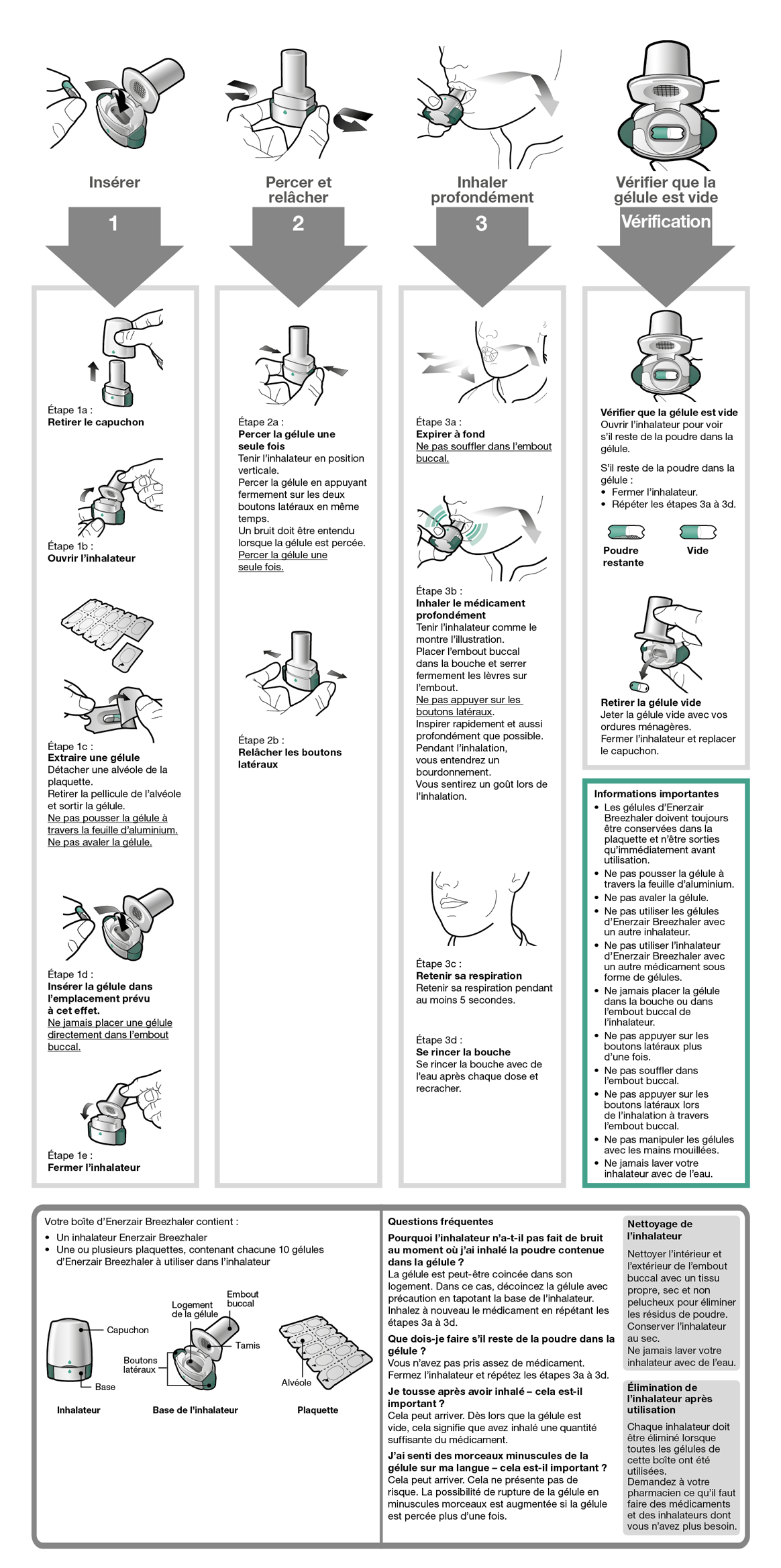 Cliquez sur “Téléchargez le PDF” afin d’obtenir l’ensemble des instructions d’utilisation
